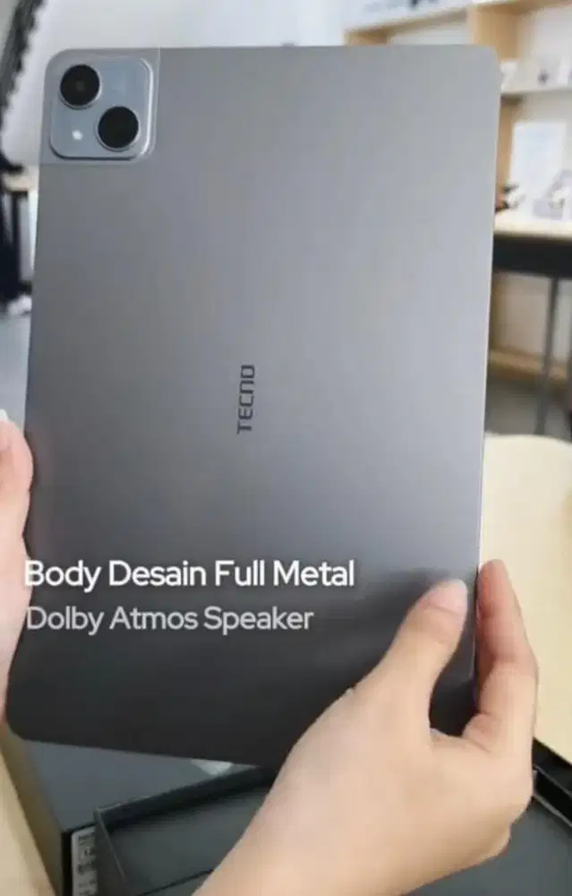 TABLET MEGAPAD SE 4/128 BISA SIM CARD & FREE FLIP COVER