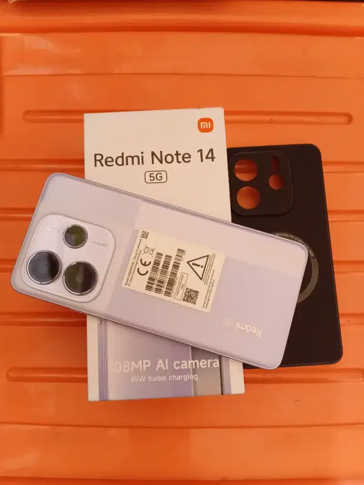 Redmi Note 14 5G RAM 8+8/256GB Garansi Agustus 2026 like new