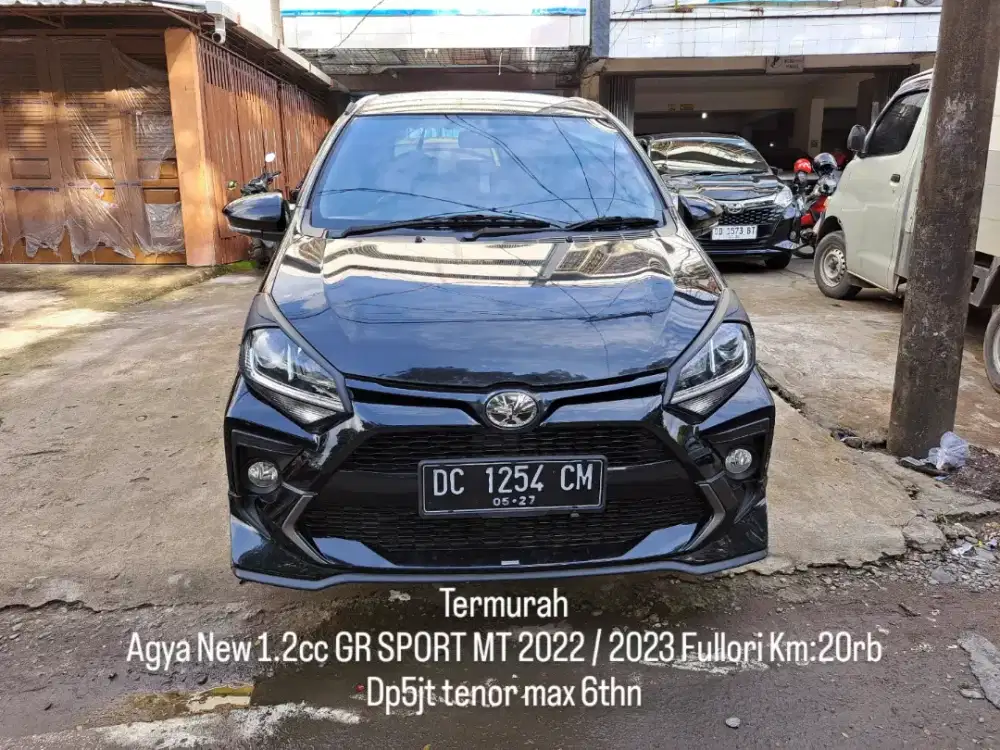 Agya New 1.2cc GR SPORT MT 2022 / 2023 Faceliftmodel Km:50rb Dp 2jtan