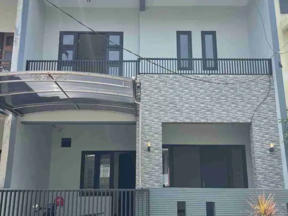 DIJUAL RUMAH MODERN MINIMALIS, SIAP HUNI (BARU GRESS)
