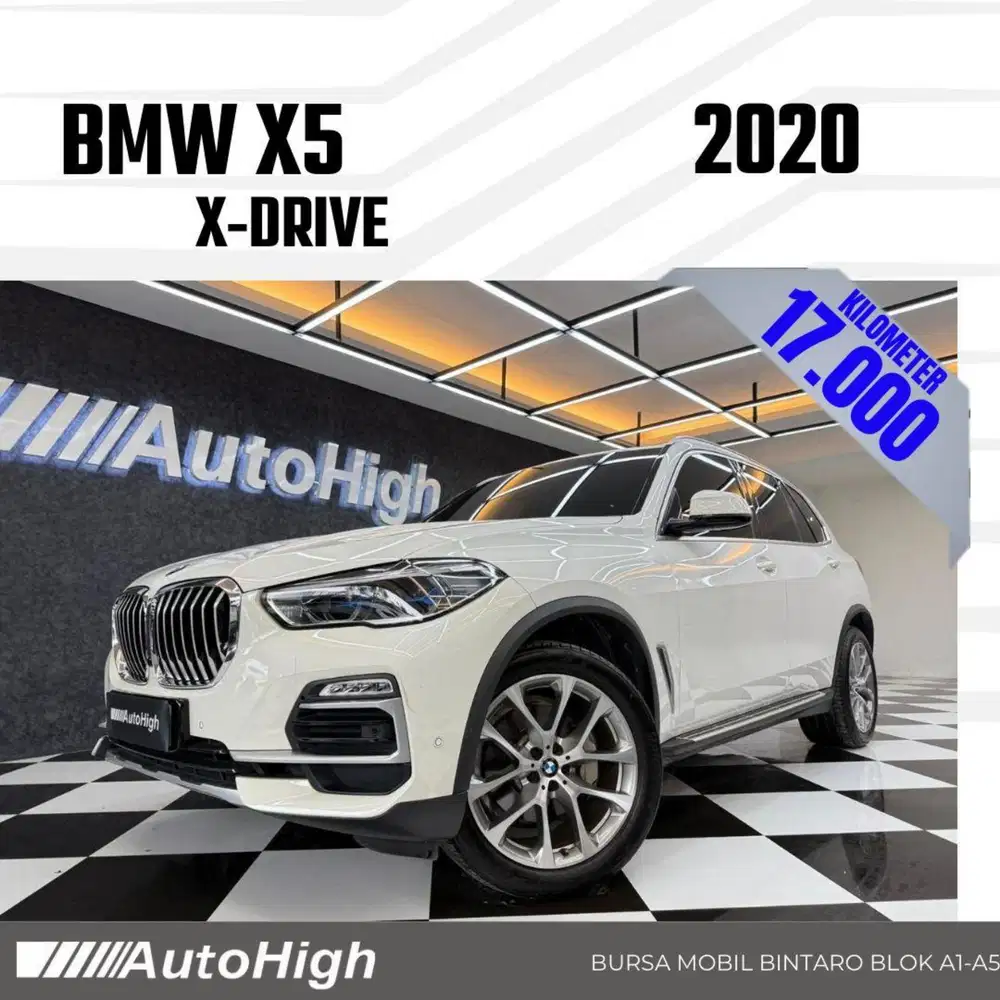 DP10% [Km17.000] X5 X-Drive 2020 White Reg 2022 #AUTOHIGH