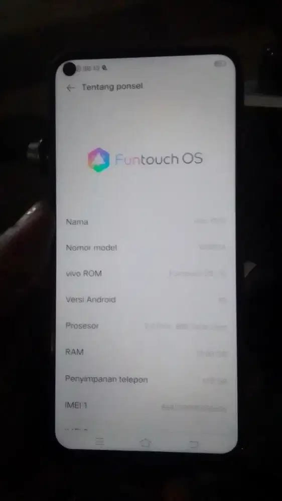 vivo y51s ram 12 GB hp pullset