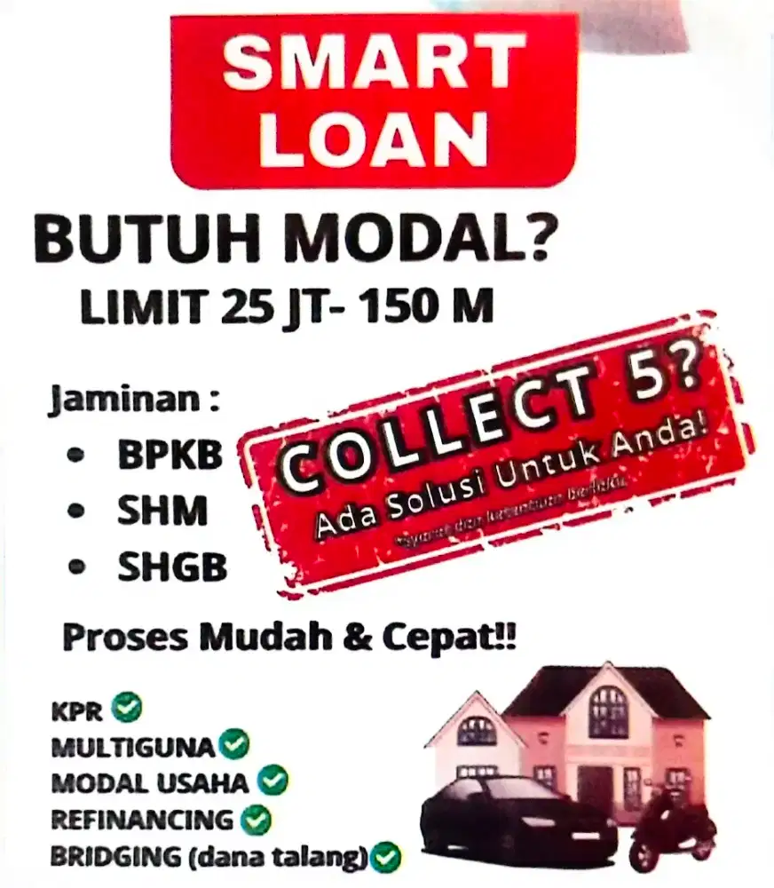 Barangkali BUTUH MODAL USAHA? EXTRA DANA? RENOVASI RUMAH?