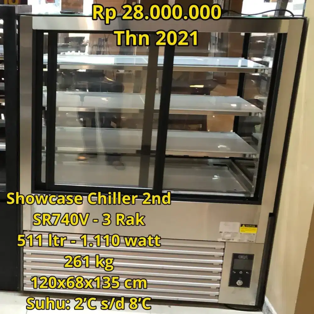 Showcase Chiller 2nd SR740V