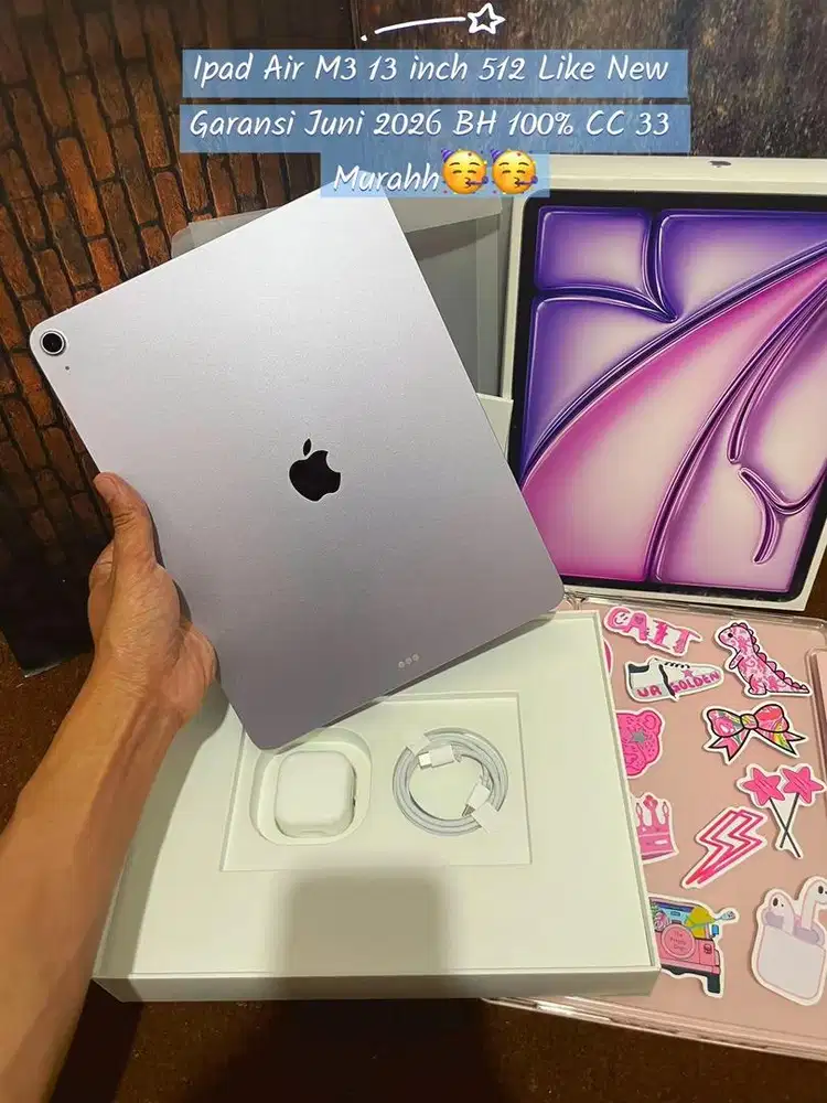 Ipad Air M3 13 inch 512 Garansi On Panjang