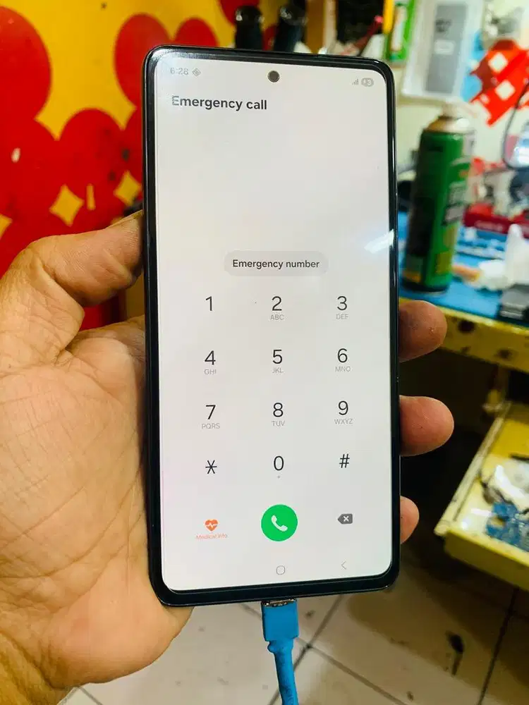 Lcd samsung A53 copotan