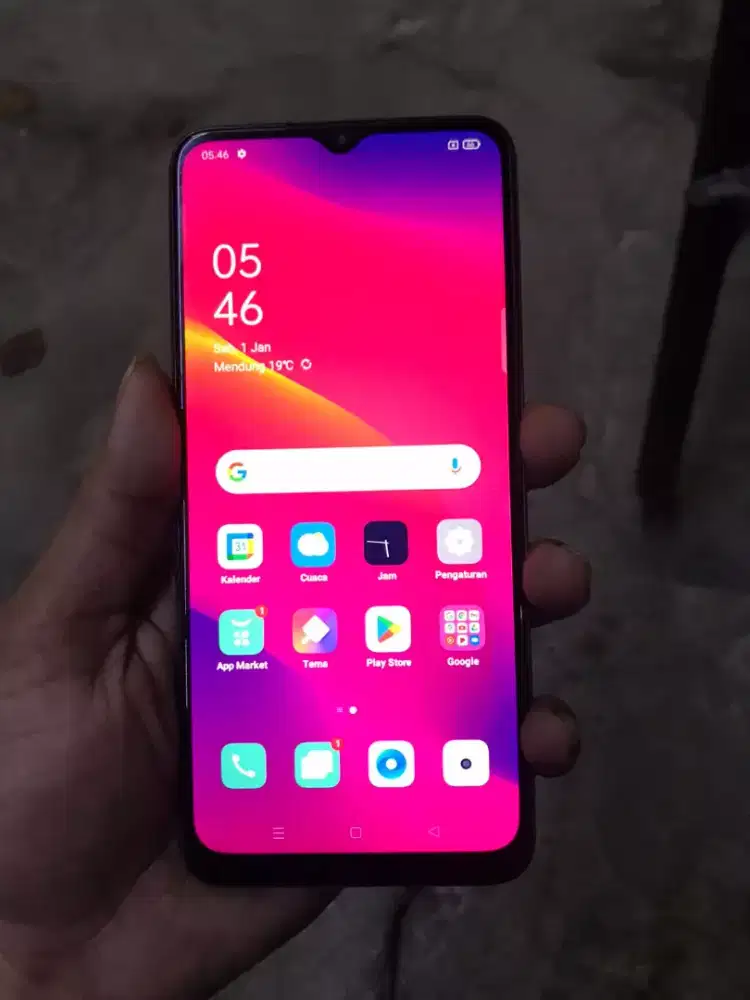 Jual hp opo A5 2020  masih orian semua