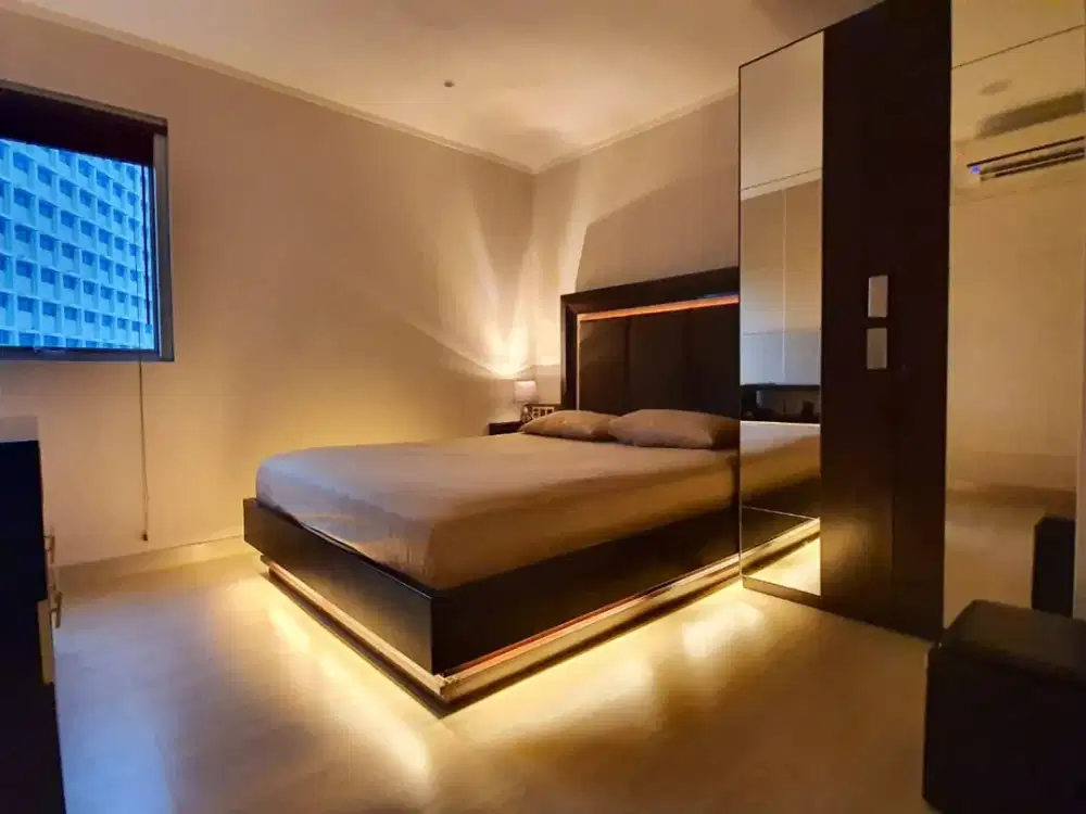 Rent Sahid Sudirman Apartment With 1 Bedroom, Furnished