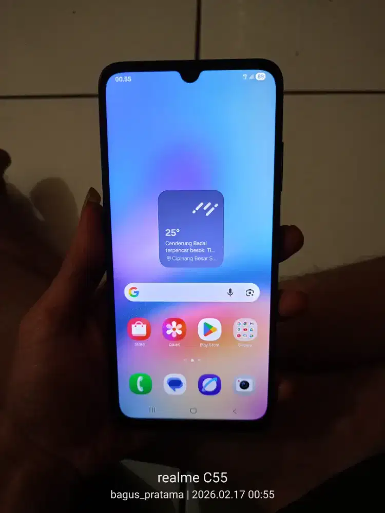 bantuin tmen mau jual galaxy a05s 6+6/128 fullsett msih mulus bgtt