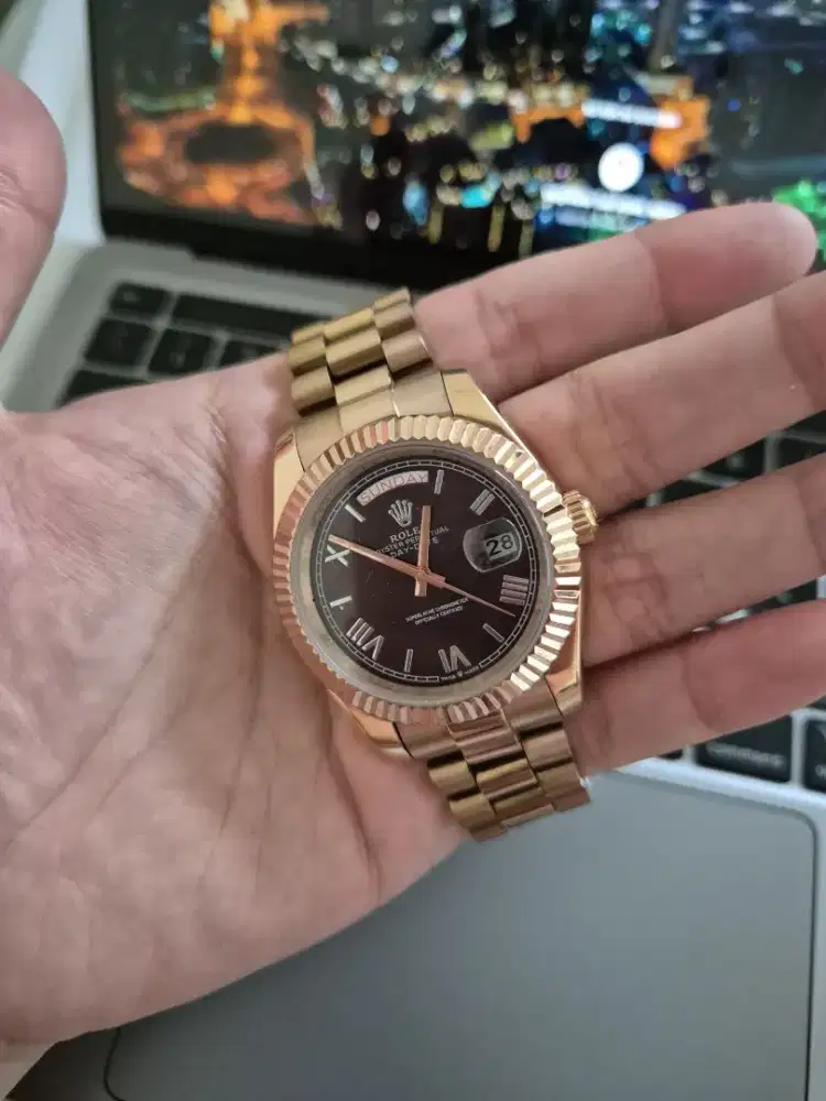 Rolex datejust gold 24
