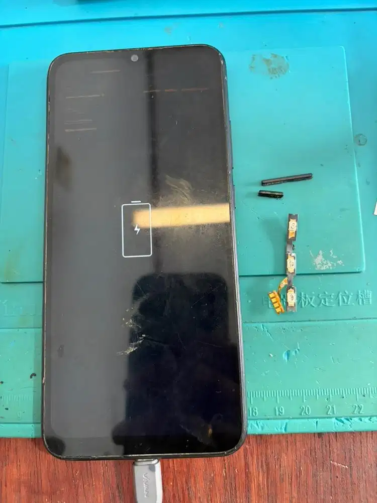 Ganti fleksibel on off dan tombol luar redmi 9c bergaransi