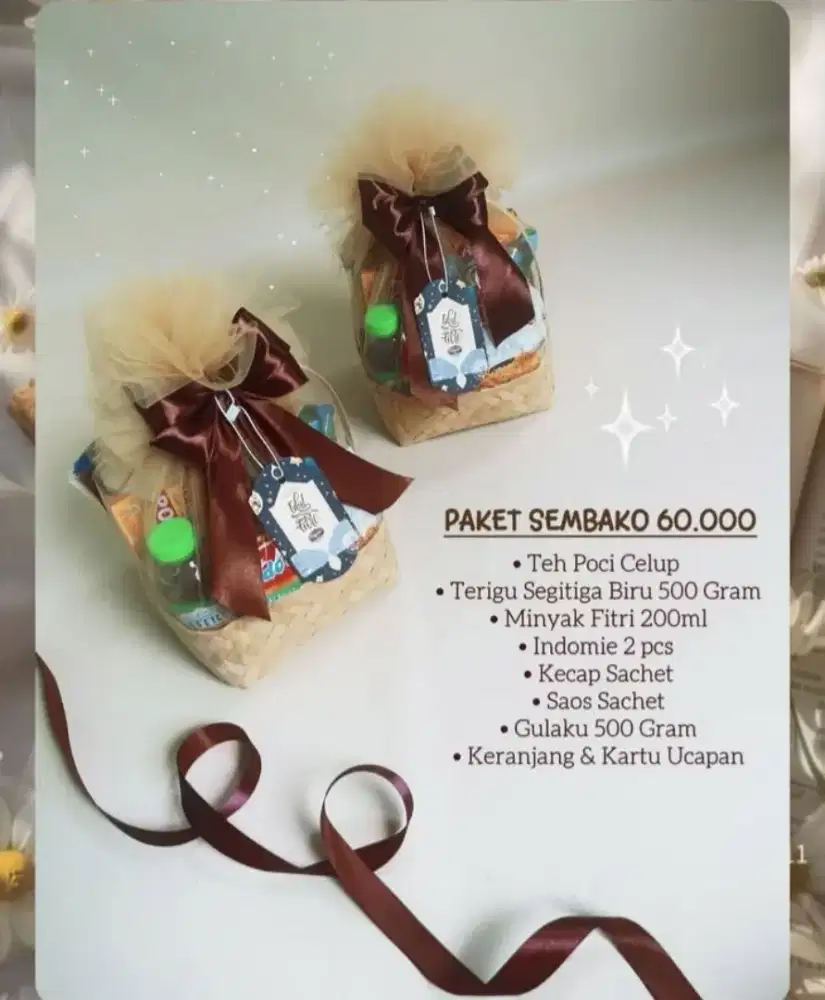 Parcel lebaran siap antar