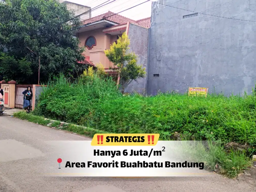 Peluang Investasi Tanah 110 m² di Buahbatu Bandung