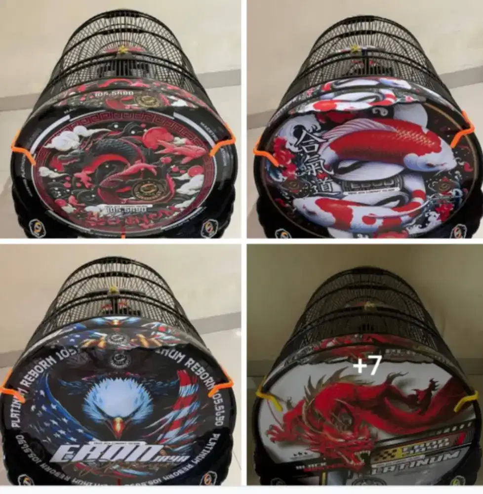 Kandang murai Ebod jaya platinum baru decal bambu no 2 800 k pdk aren