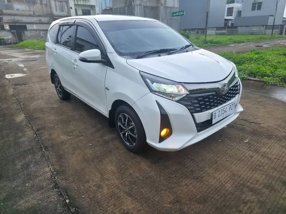 KM Rendah Harga Cash Nego Toyota Calya G Automatic Putih 2024 Gress