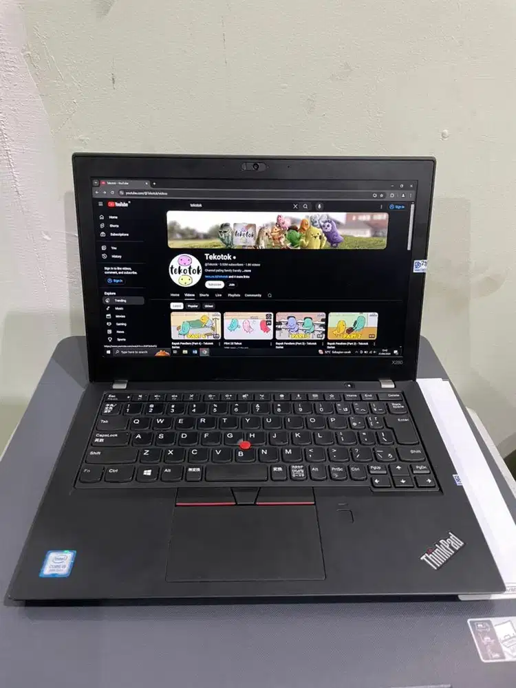 Laptop lenovo Thinkpad X280 siap pakai
