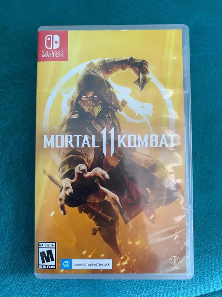Kaset nintendo switch mortal combat 11