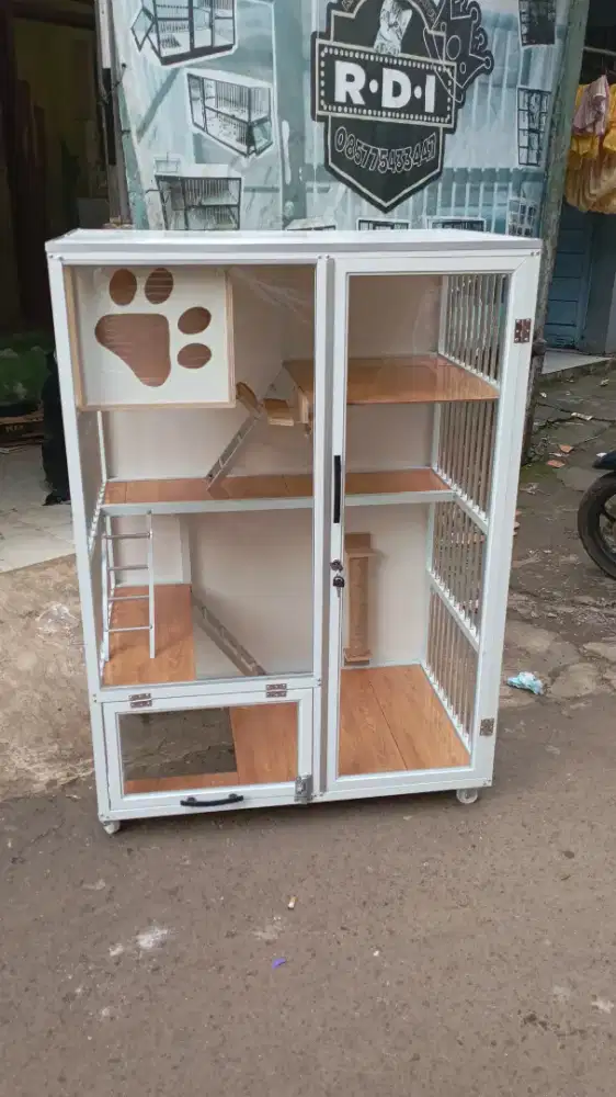 Kandang kucing Milop