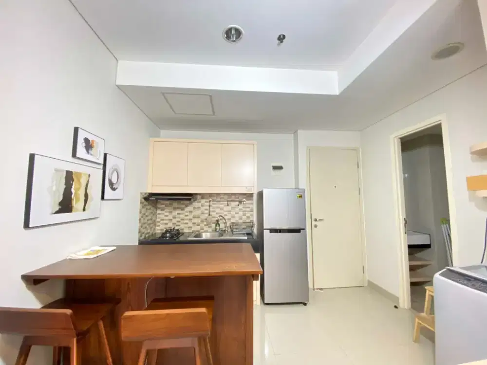 Disewakan Apartemen Trivium Terrace 3br Jadi 2br Bagus Dan Nyaman