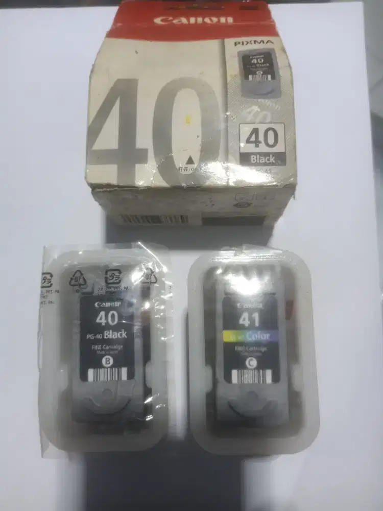 Cartridge Original Canon PG40 dan CL41 Losepack BARU