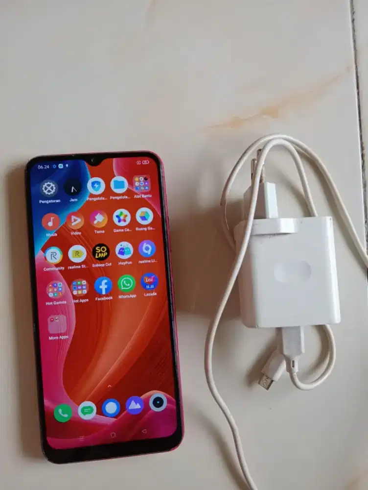 Bismillah Jual Hp Realme C15 Ram 4/64 GB batangan kondisi Normal,bagus