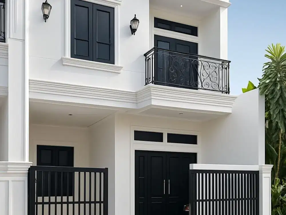 Rumah 2 Lantai, Bata Merah, SHM Akses Mobil 6mnt ke St Lenteng Agung