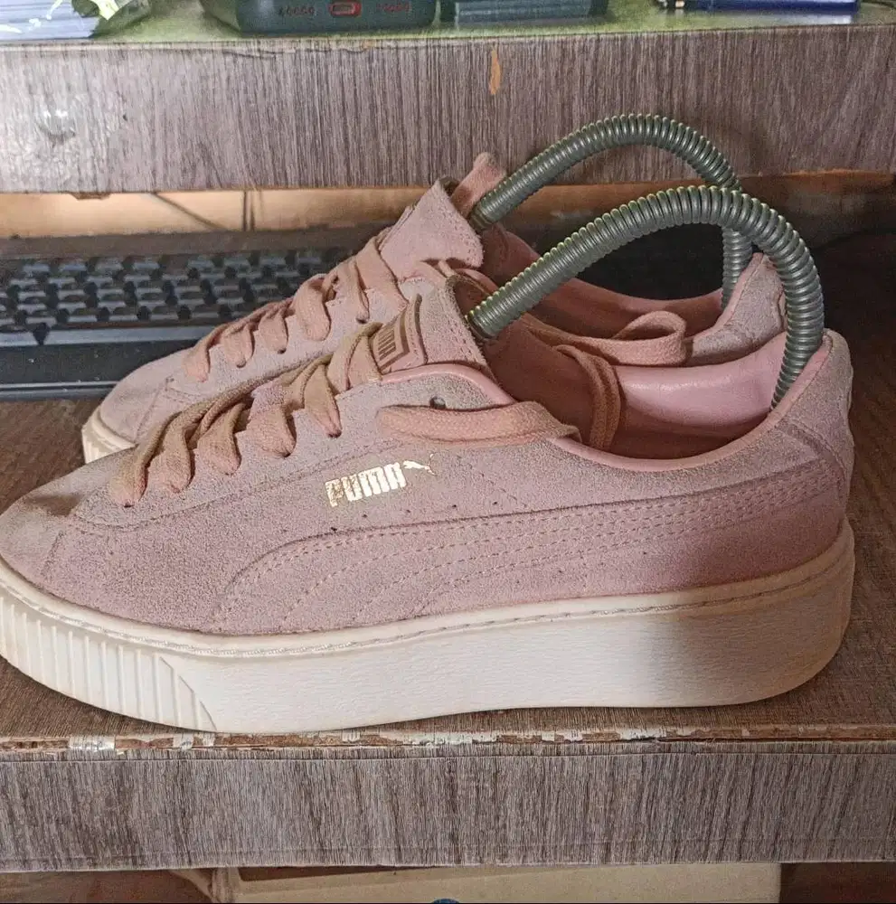 SEPATU PUMA SUEDE/ROSE PINK