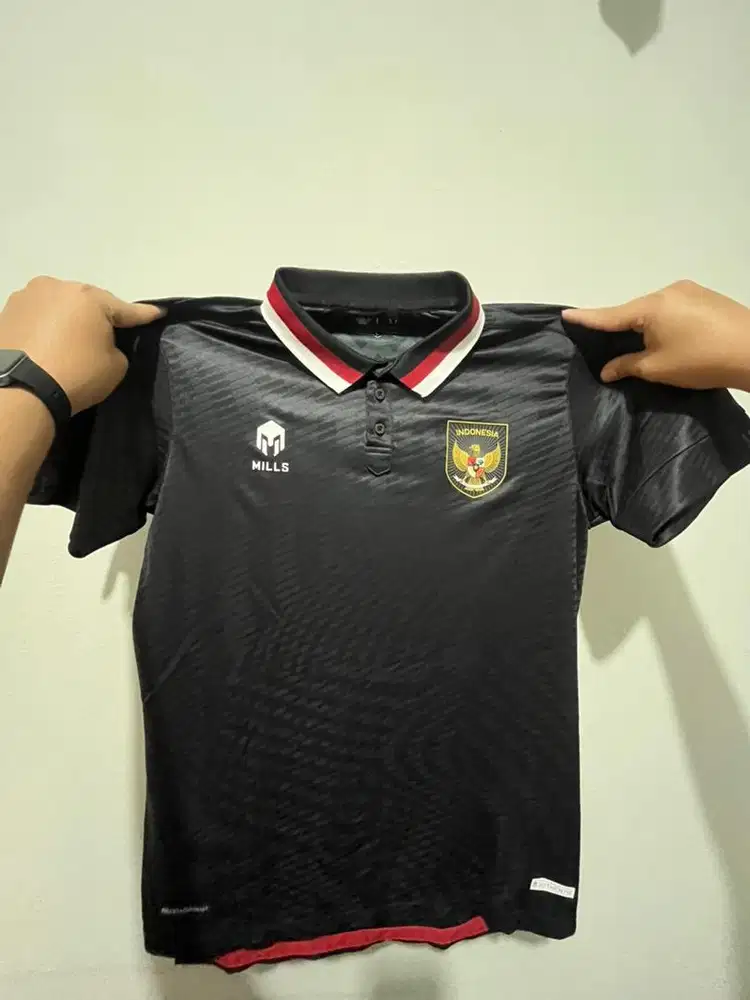 JERSEY TIMNAS INDONESIA 2022 away Black - Mills