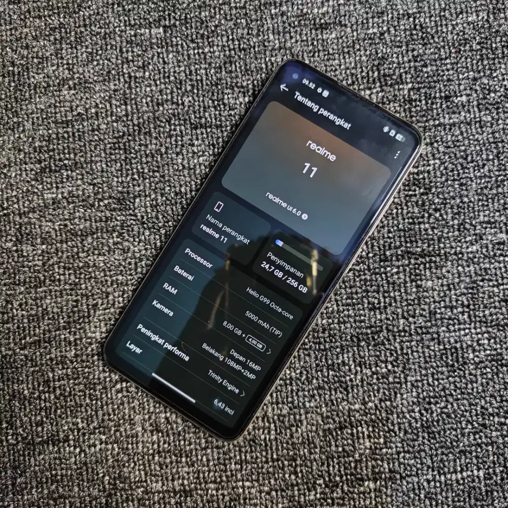 Realme 11 4g 8/256 nOrmal