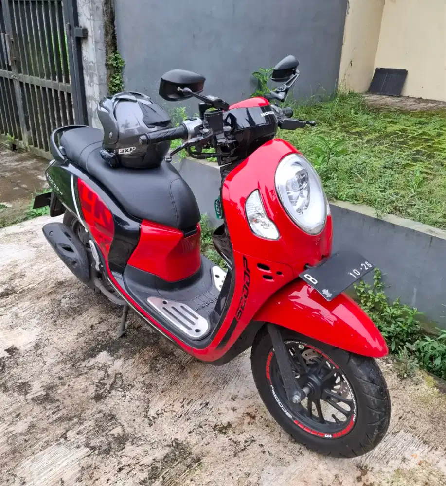 Scoopy 2021 Km Rendah