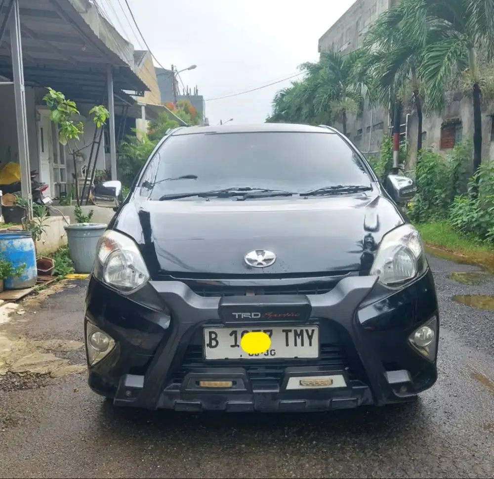 Toyota Agya G 2015 Hitam Automatic Terawat