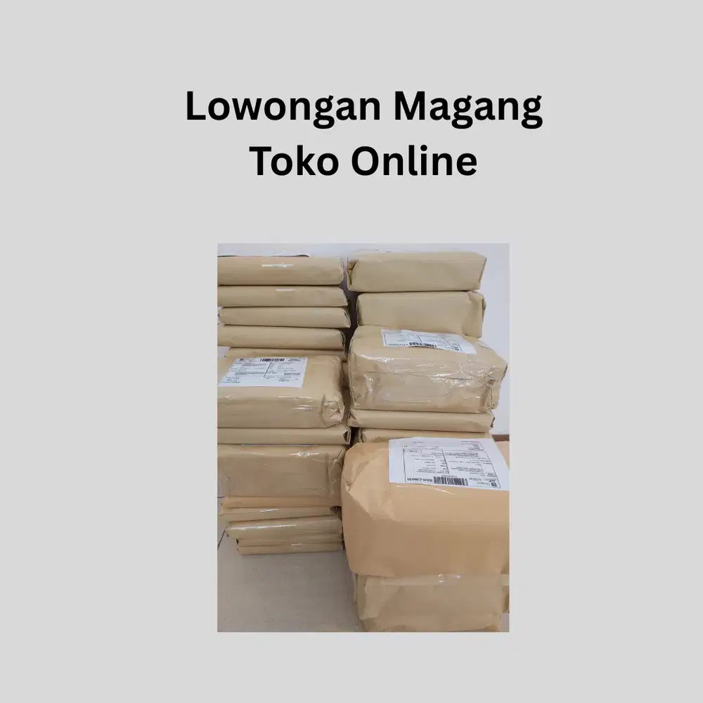 Lowongan Magang Toko Online