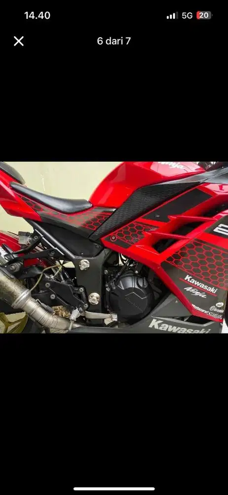 Ninja 250 fi tahun 2014