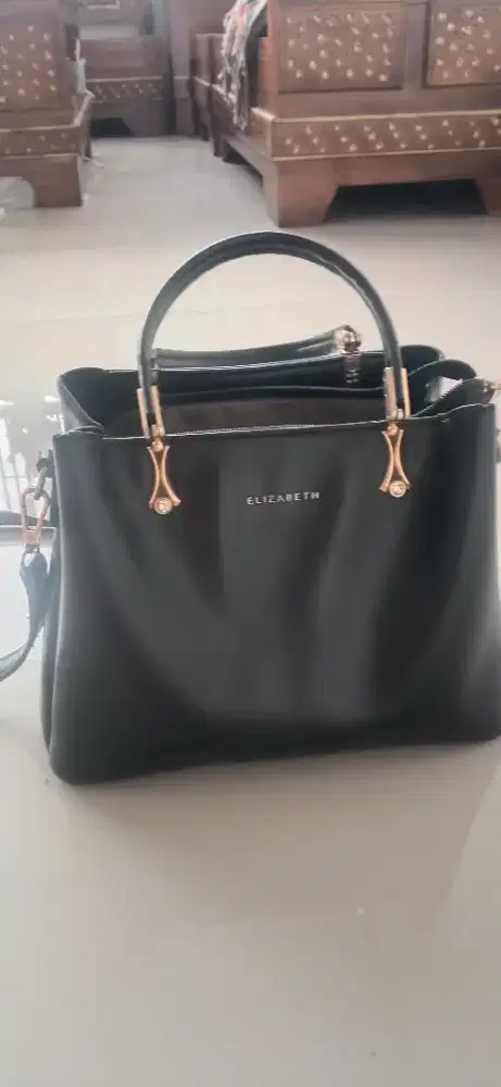 Tas elisabeth original warna hitam harga nego