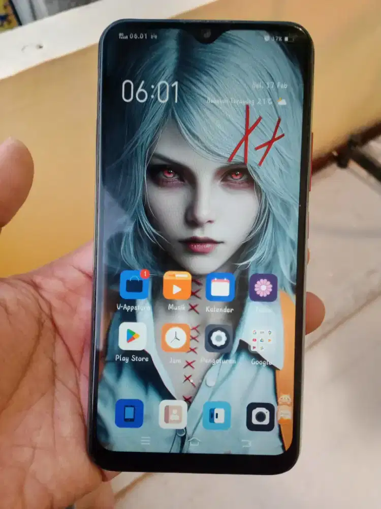 Vivo Y15 ram 3/64 mulus normal siap pake nett 480