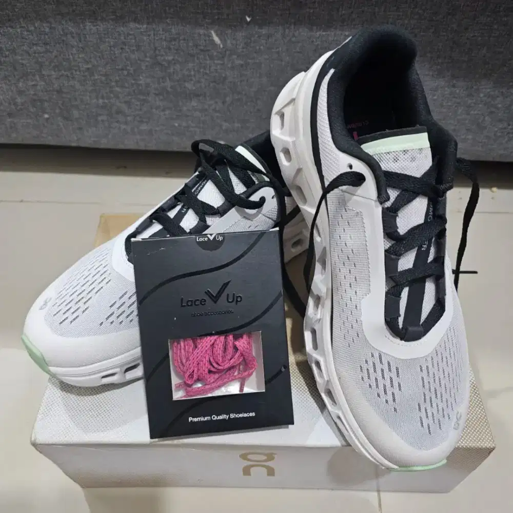 WTS | Sepatu  On Cloudmonster M | Frost Black