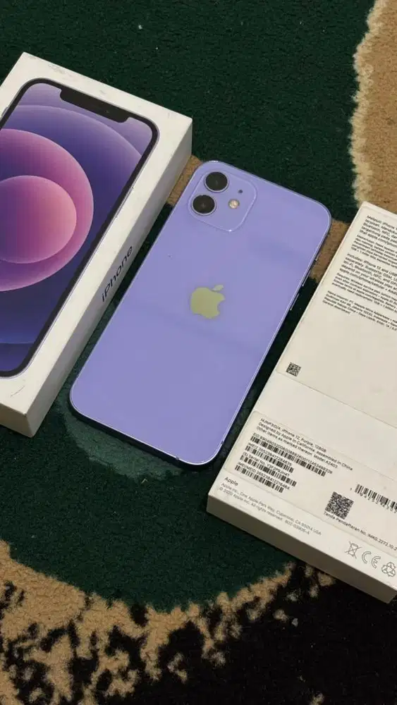 iPhone 12 128GB Purple Ex iBox Muluss !!