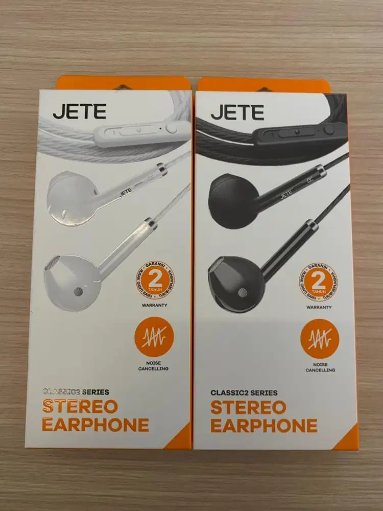 HF Jete cable classic 2 jack 3.5 MM black / white