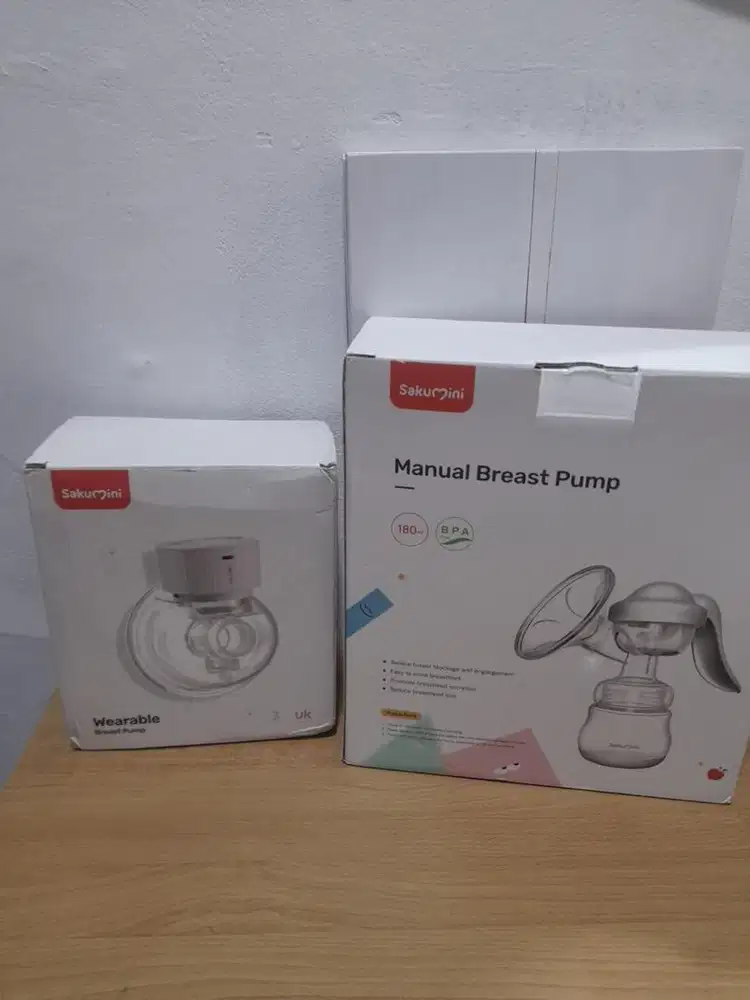 Pompa asi manual BARU dan elektrik handsfree 2 sakumini