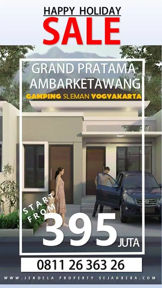 Rumah Baru Minimalis di Sleman dekat Kampus UMY