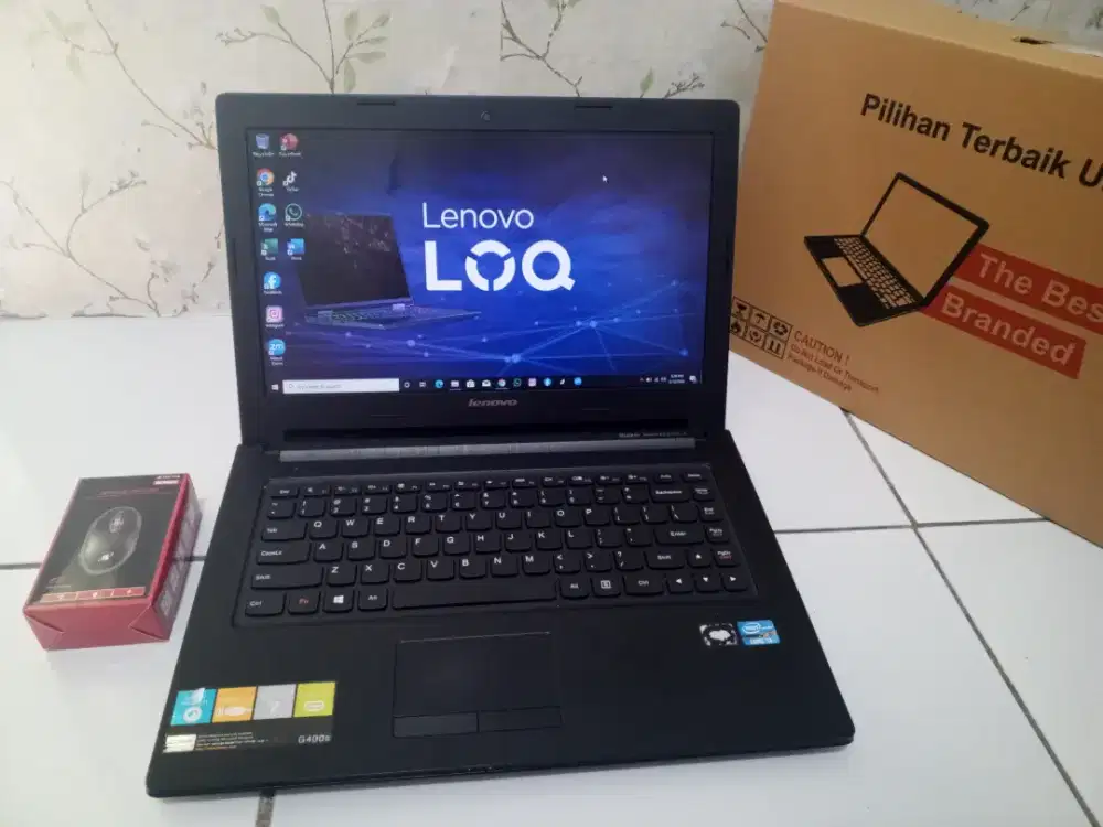 Di Jual Cepat Laptop Lenovo slim, core i3 gen 3, ram 8 GB normal