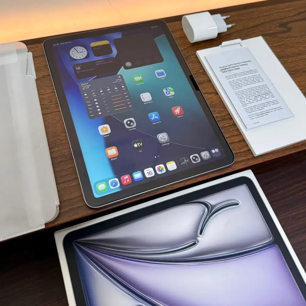 iPad Air 11 inch M3 128GB iBox likenew garansi aktif
