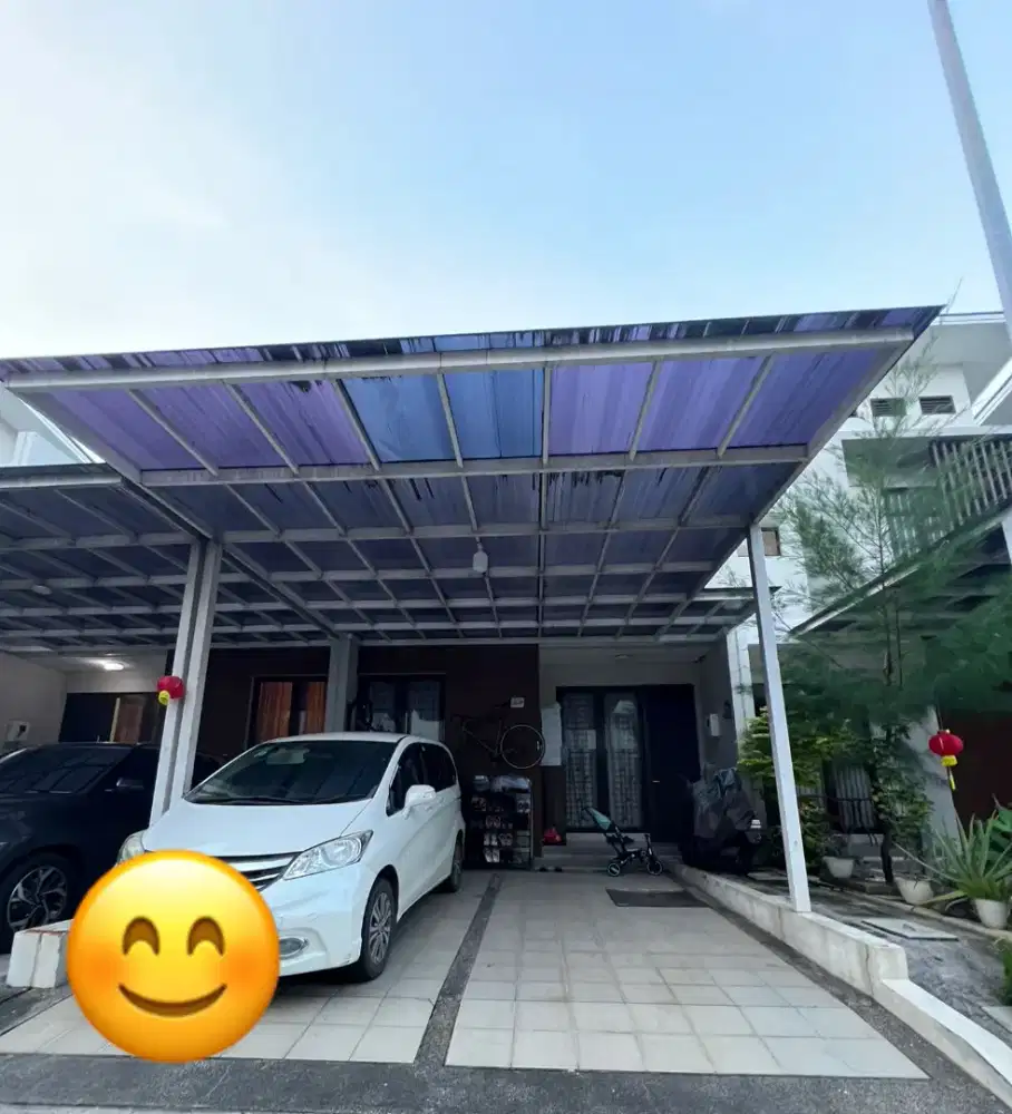 Rumah bagus rapih 2 lantai mezzanine cluster shinano JGC