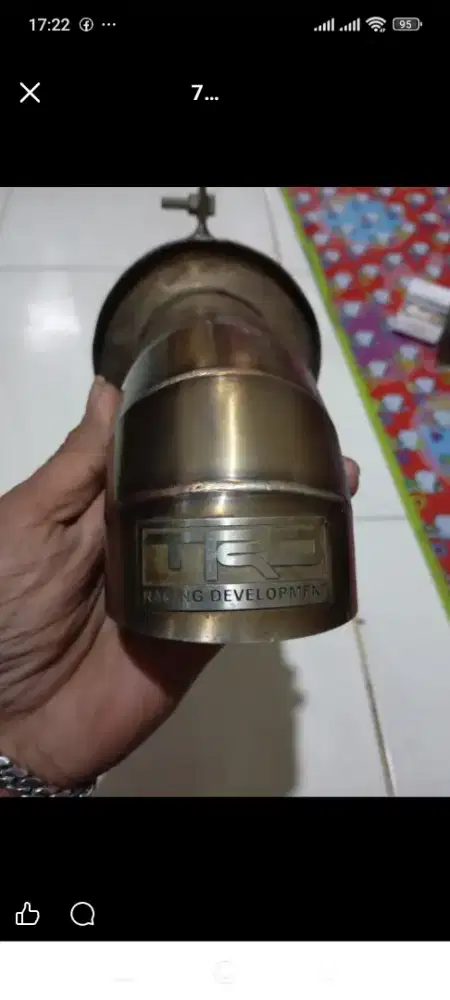 Knalpot seken tapi seperti baru