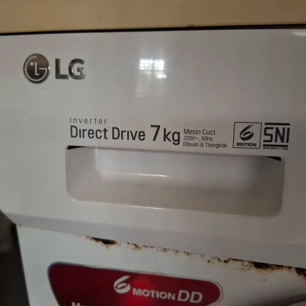 MESIN CUCI LG FRONT LOADING FB1207S6W INVERTER (7KG)