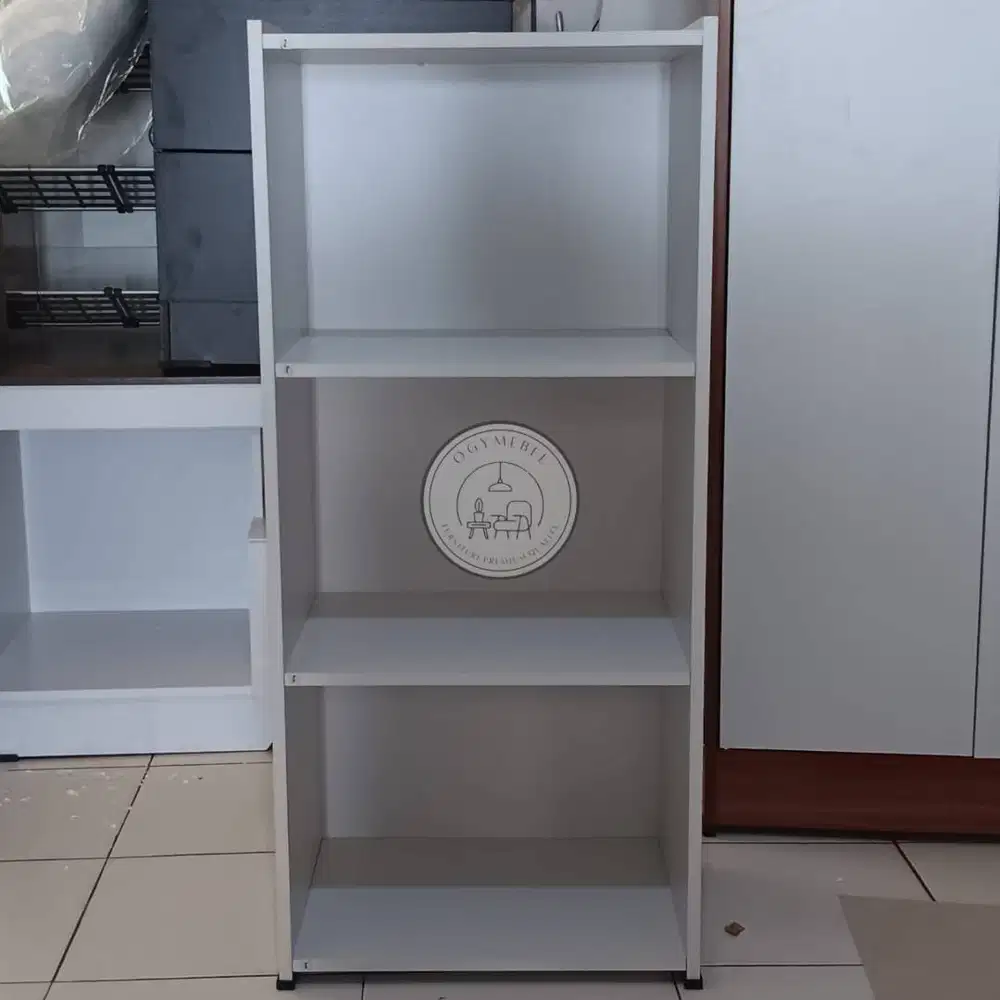 SALE RAK BUKU 3 TINGKAT