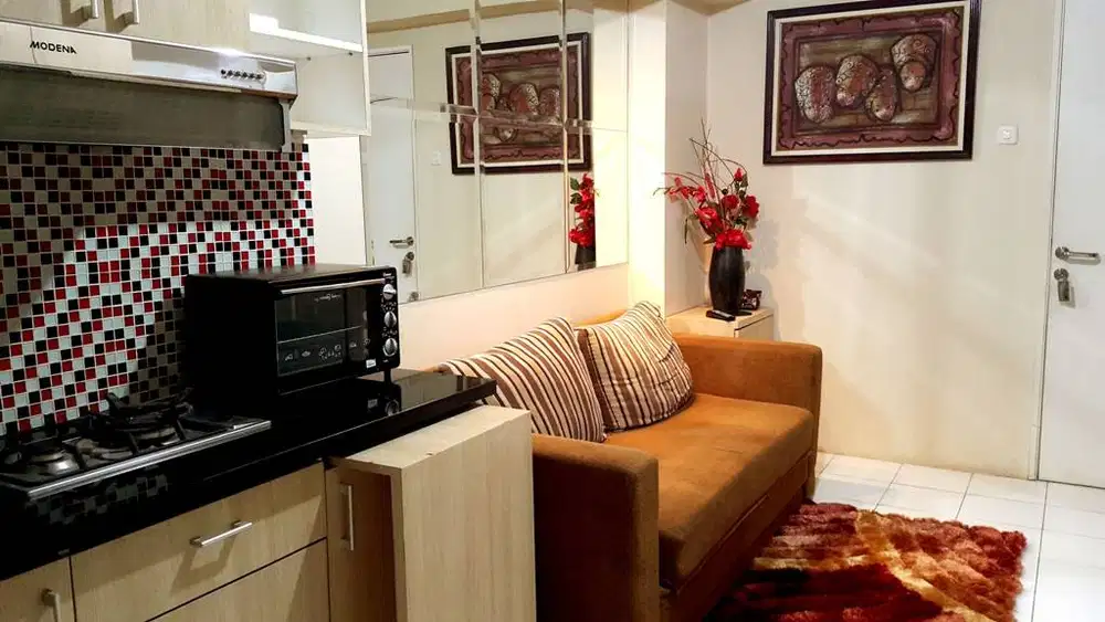 Apartemen Kalibata City, Tower Cendana, Tipe 2 Bed Room, Full Furnish