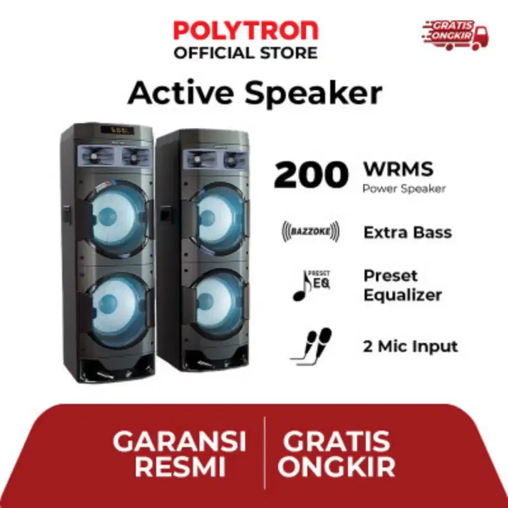 polytron speaker aktif