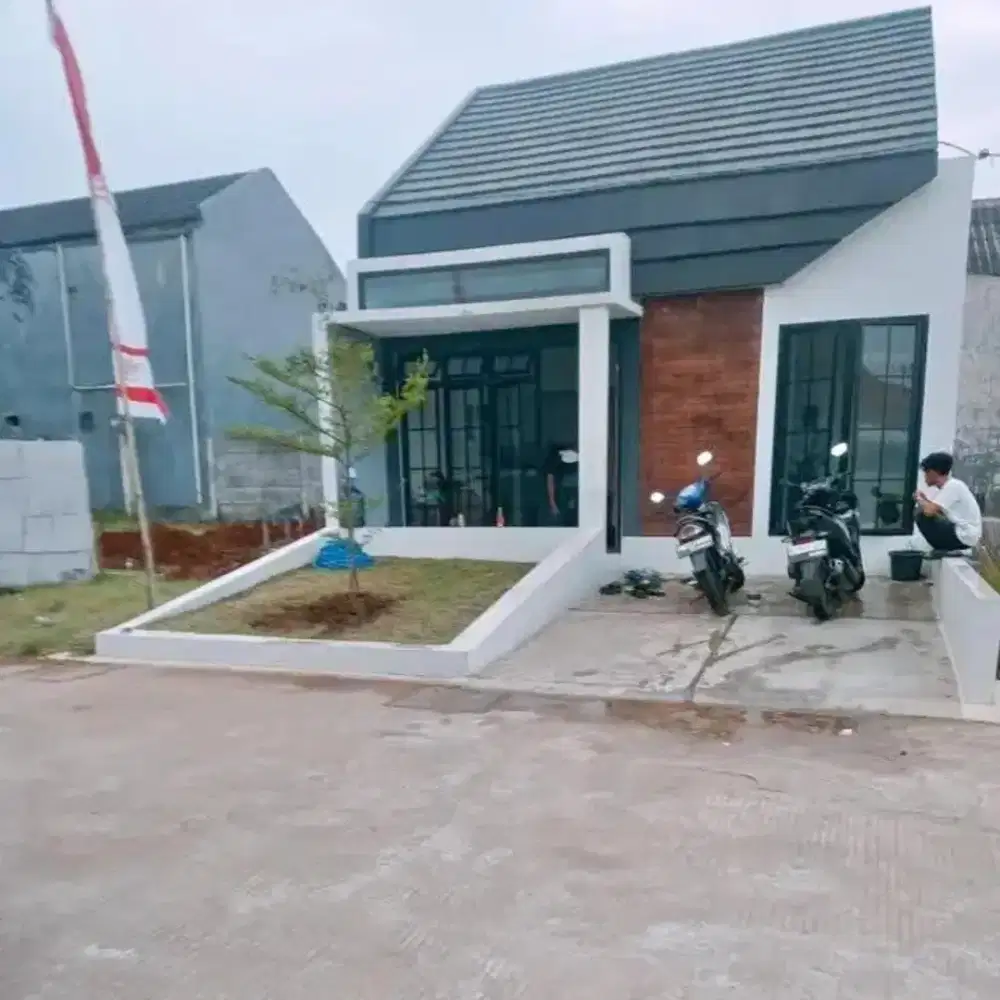 Rumah murah jalan 2 mobil berkualitas mewah