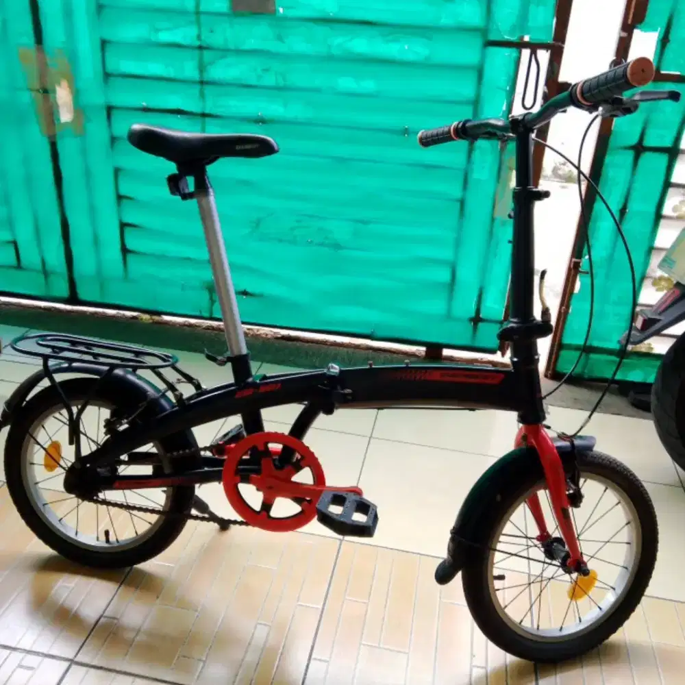 Jual cepat sepeda lipat everbest kondisi mulus dan siap pakai